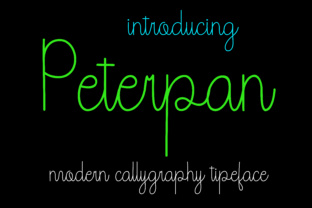Designing with Peterpan: A Handwritten Font for Editorial Charm