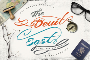 Devil East: A Bold Script Typeface for Modern Branding