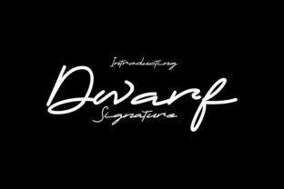 Dwarf Signature: A Condensed Script Typeface for Editorial Design