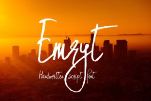 Emryt Review: A Bold Script for Modern Brand Identity