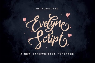 Evelyne Typeface: A Calm Script for Editorial Design