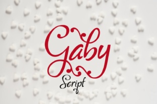 Gaby Typeface: A Handwritten Font for Small Business Branding