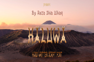 Haluwa: A Sweet Script for Bold Brand Identity