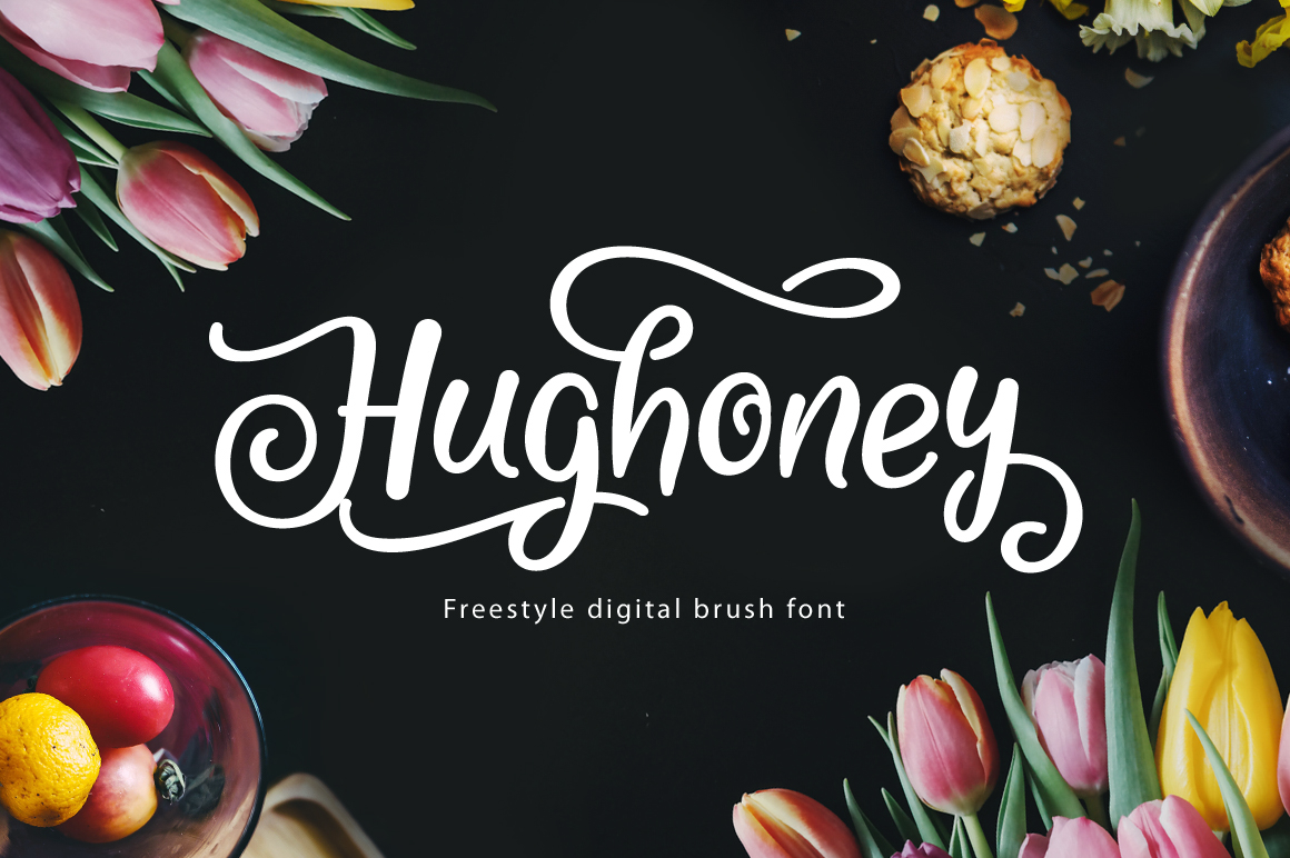 Hughoney: The Script Font That Stops the Scroll