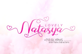 Lovely Natasya: A Handmade Typeface for Your Brand