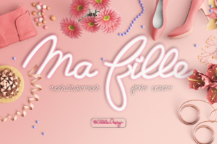 Ma Fille: The Script Font for Scroll-Stopping Brand Content