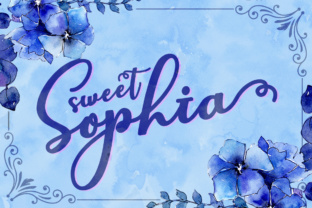 Sweet Sophia: The Handwritten Font That Elevates Small Business Branding