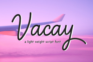 Vacay: The Script Font That Elevates Your Brand Identity